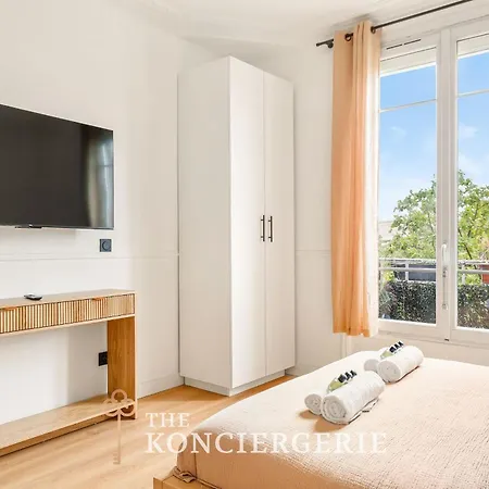 Contemporain Elegance Parisienne 2 Personnes Apartment Paris